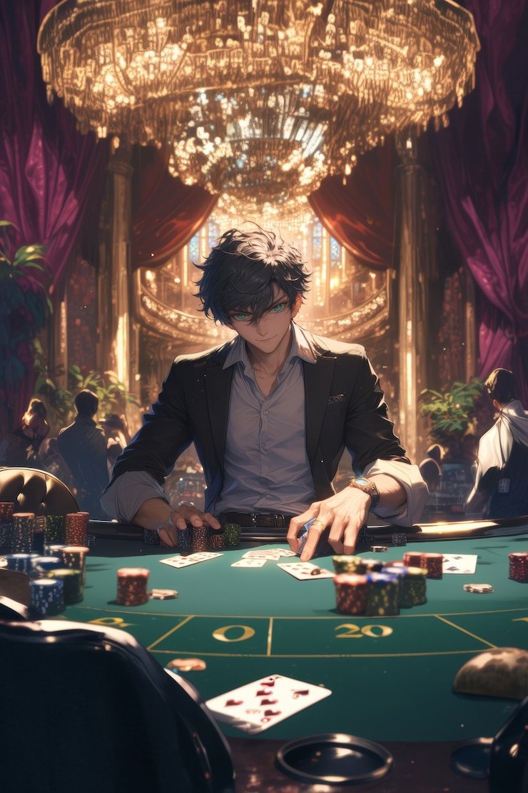 Layar pilihan meja Blackjack dengan informasi batas taruhan dan dealer
